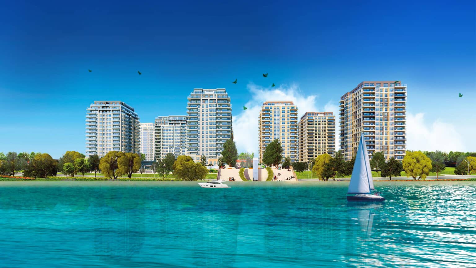 Investment apartments at Istanbul's premier sea front apartment complex