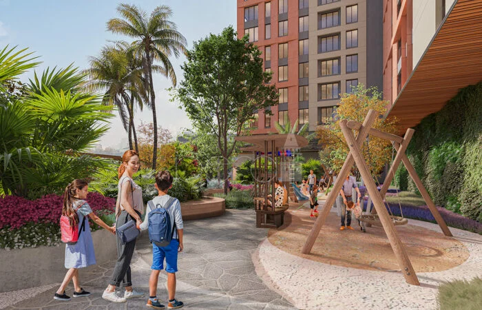 Apartments at the crossroads of Istanbul, in Topkapi