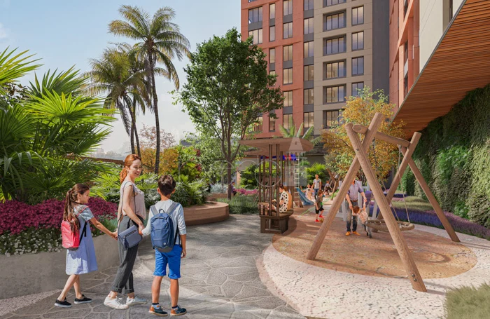 Apartments at the crossroads of Istanbul, in Topkapi