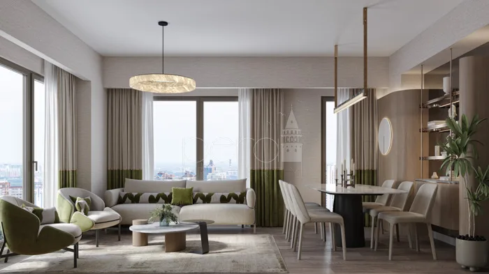 Apartments at the crossroads of Istanbul, in Topkapi
