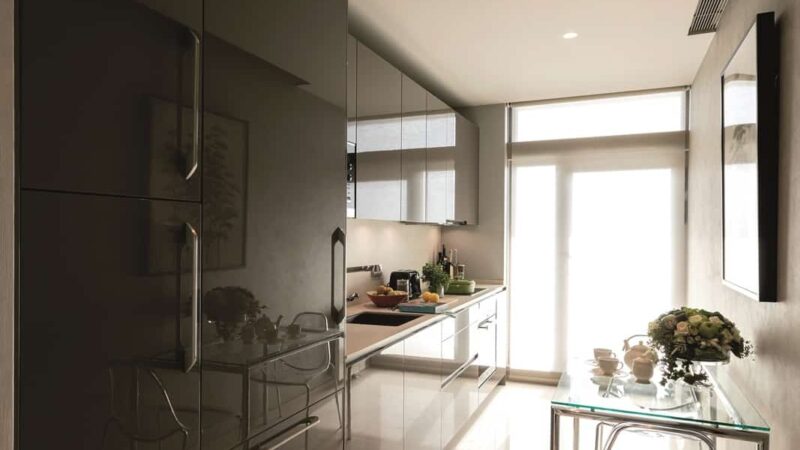 Bosphorus, sea and historic city views from immaculate skyscraper