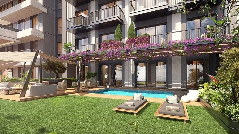 Luxury compound located in the wealthiest part of Istanbul