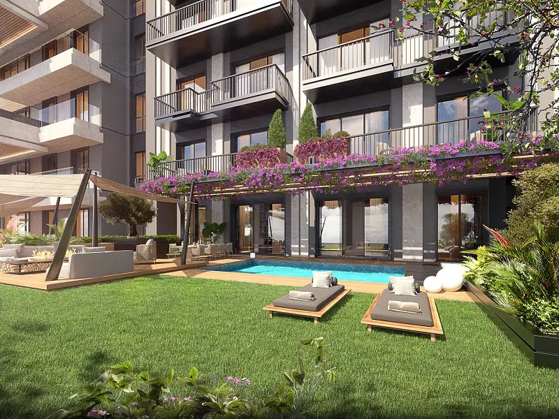 Luxury compound located in the wealthiest part of Istanbul