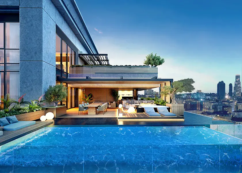 Elegant apartment residences located in the heart of Istanbul