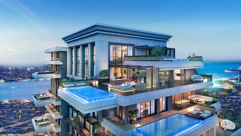 Elegant apartment residences located in the heart of Istanbul