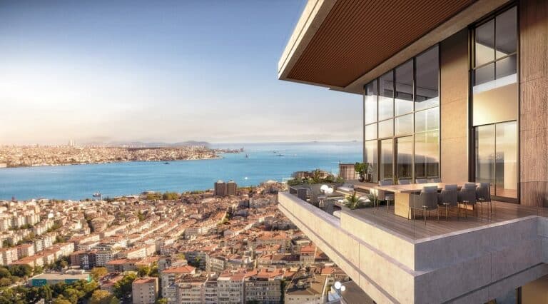 Elegant apartment residences located in the heart of Istanbul