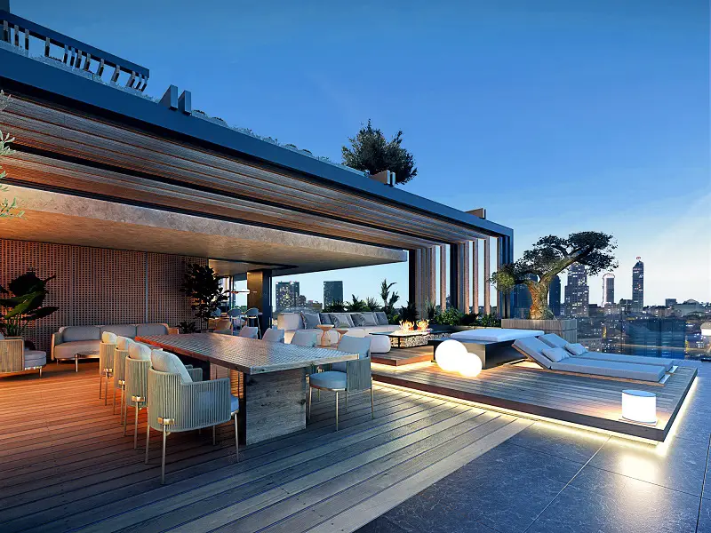 Elegant apartment residences located in the heart of Istanbul