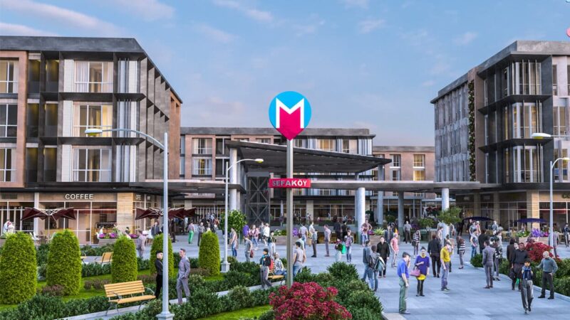 Investment apartments with excellent growth potential in Kucukcekmece