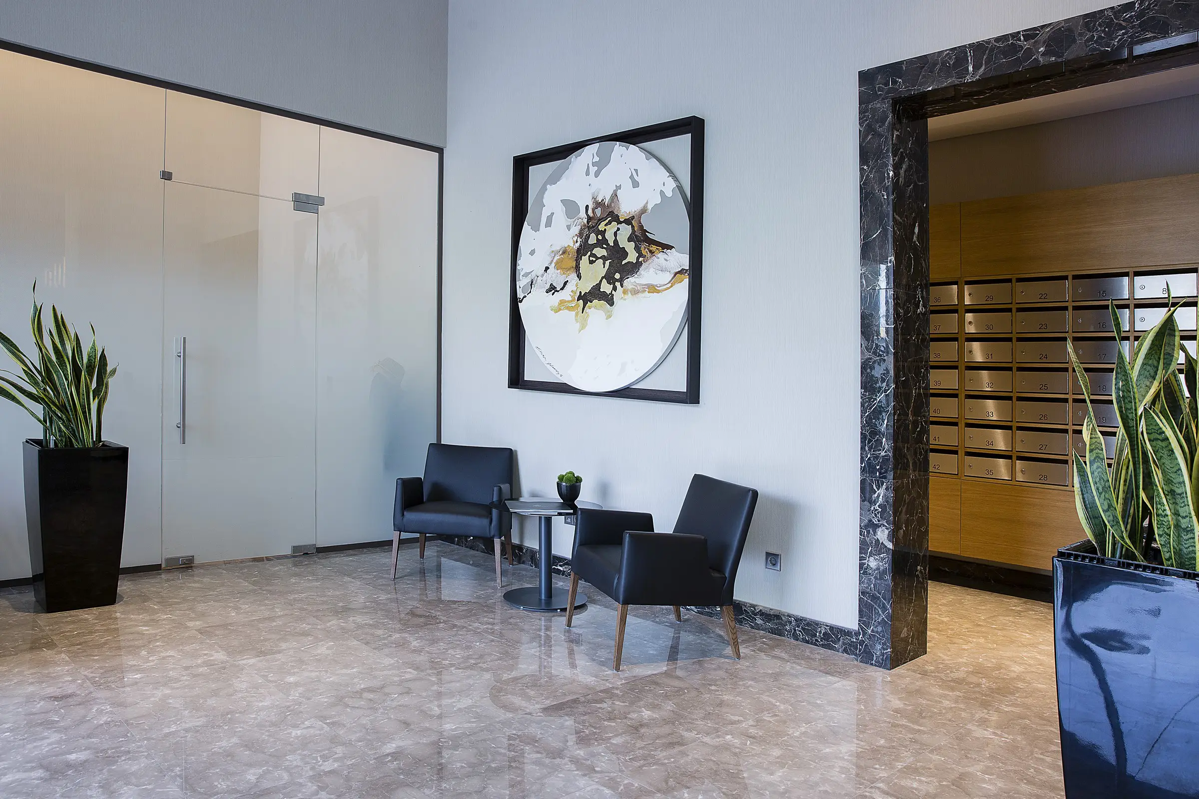 Istanbul Bakirkoy apartment compound with sea views exterior