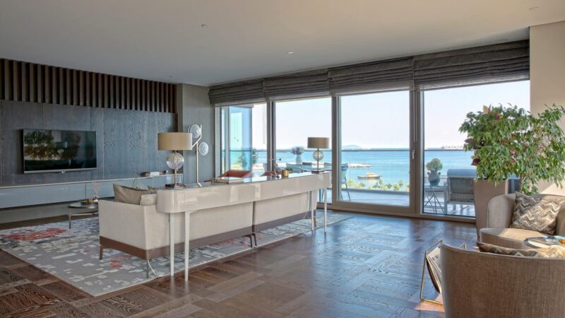 Istanbul Bakirkoy apartment compound with sea views interior