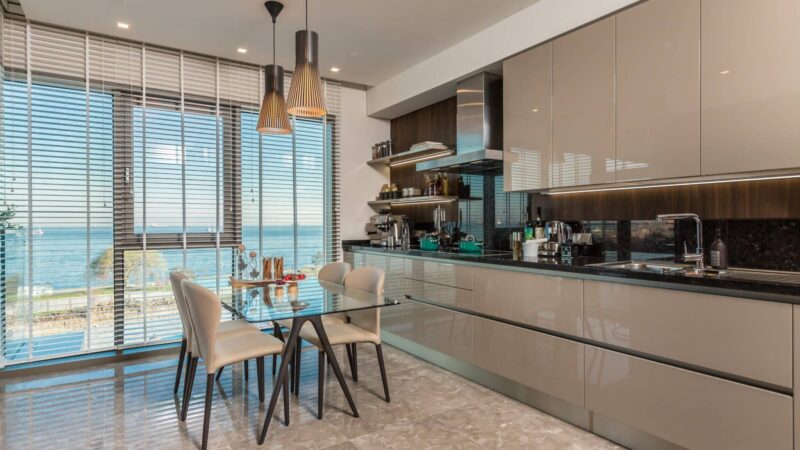 Istanbul Bakirkoy apartment compound with sea views interior