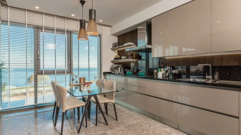 Istanbul Bakirkoy apartment compound with sea views interior