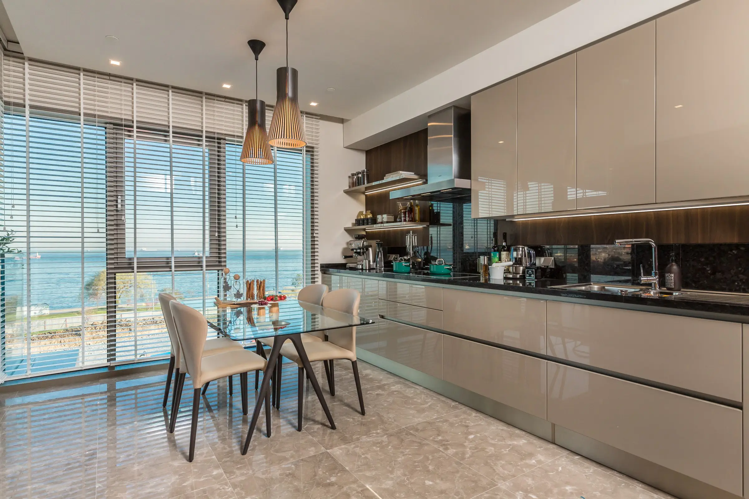 Istanbul Bakirkoy apartment compound with sea views interior