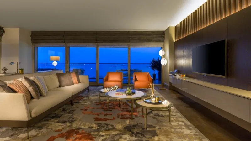 Istanbul Bakirkoy apartment compound with sea views interior