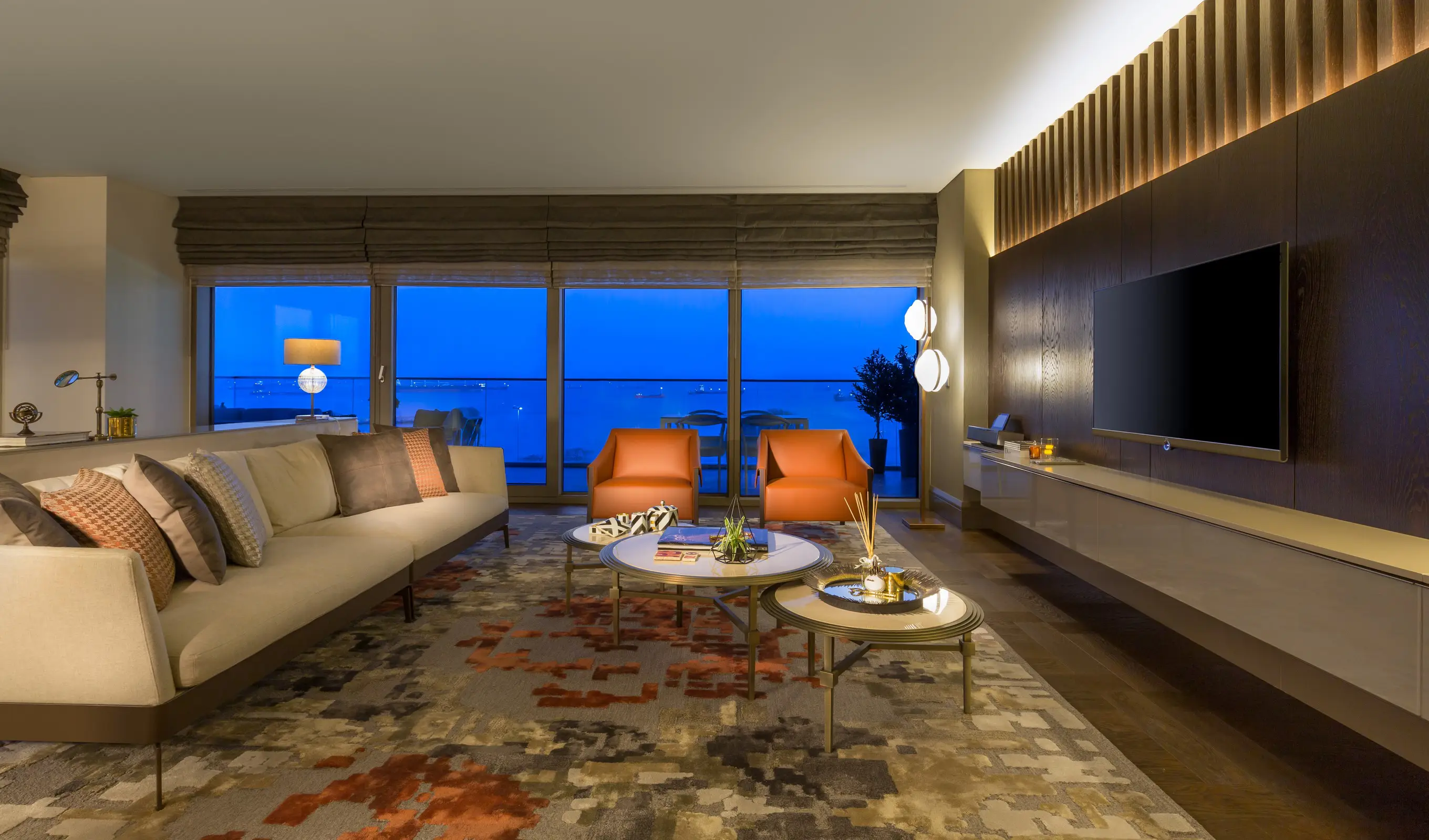 Istanbul Bakirkoy apartment compound with sea views interior
