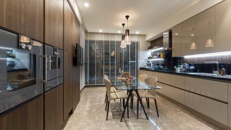 Istanbul Bakirkoy apartment compound with sea views interior