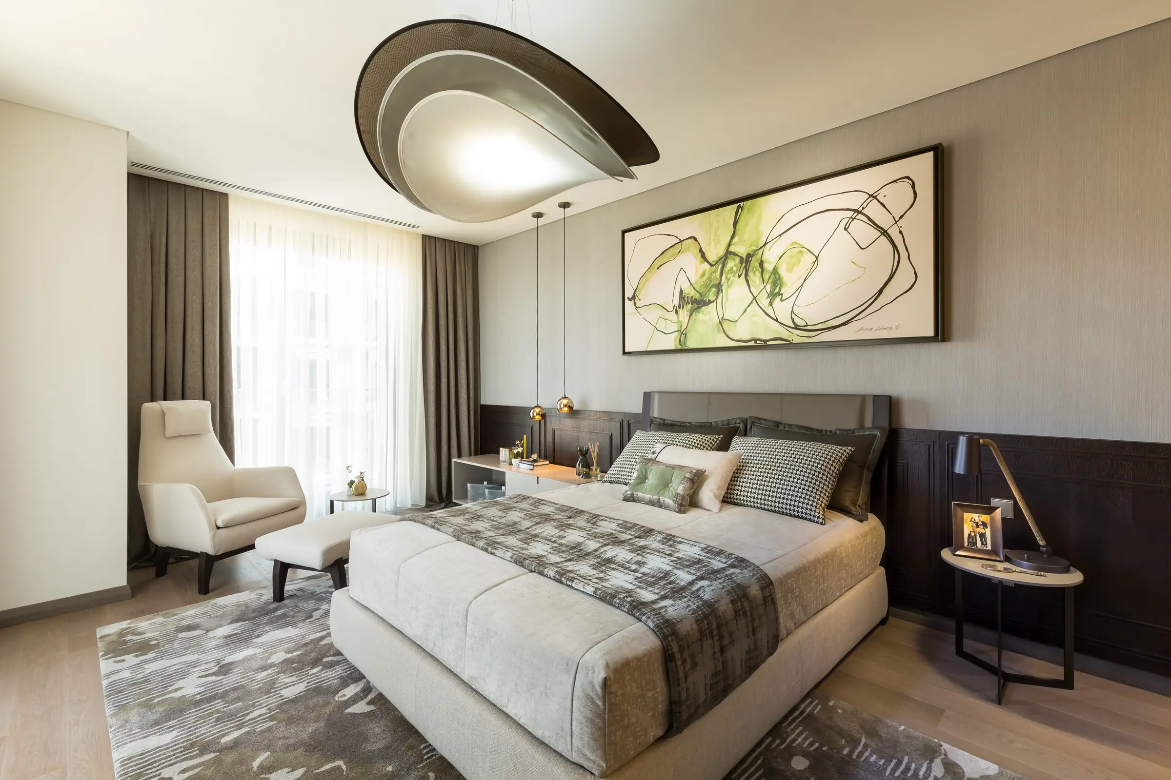 Istanbul Bakirkoy apartment compound with sea views interior