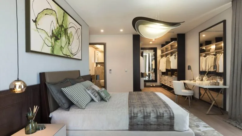 Istanbul Bakirkoy apartment compound with sea views interior