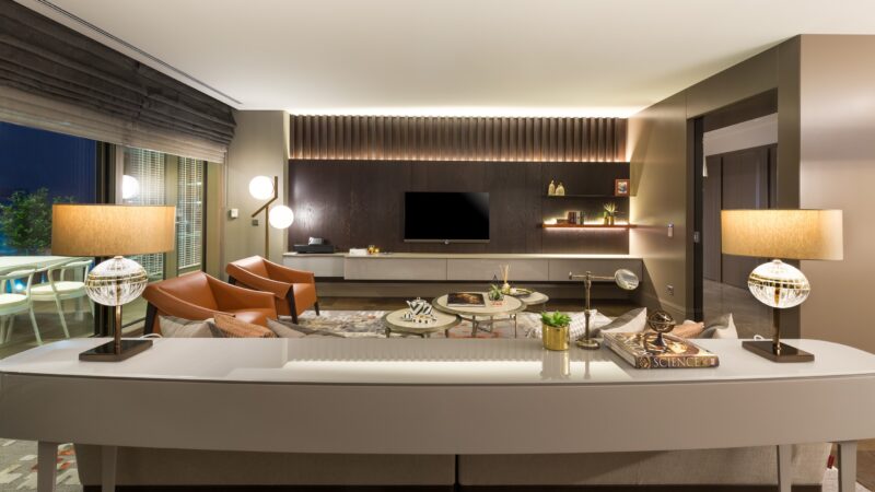 Istanbul Bakirkoy apartment compound with sea views interior