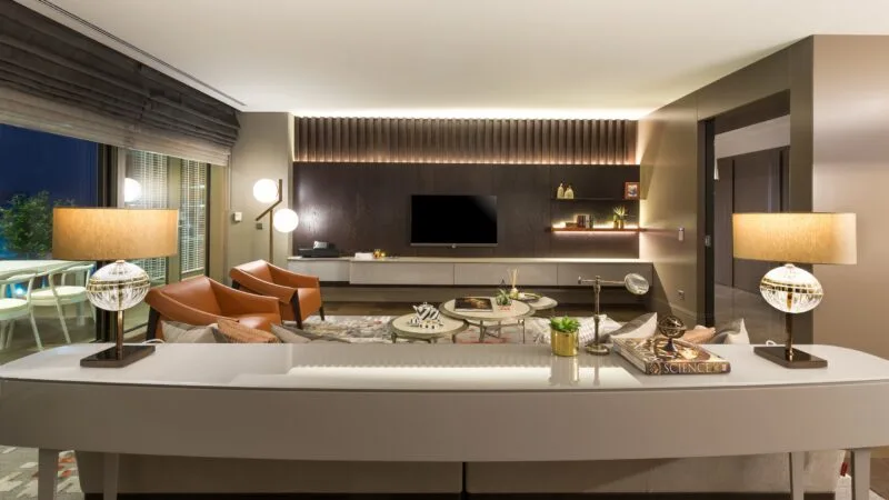 Istanbul Bakirkoy apartment compound with sea views interior