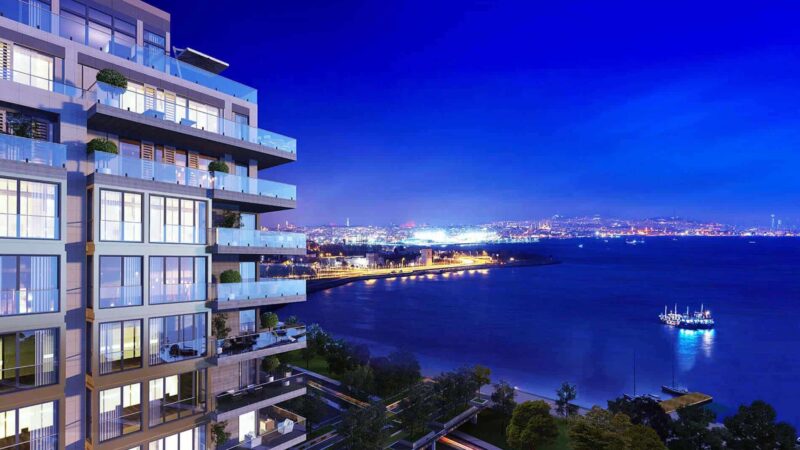 An incredible sea front compound in the old city of Istanbul for sale.