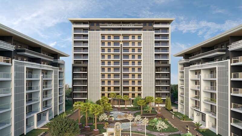 Secure family compound in middle class Atakent