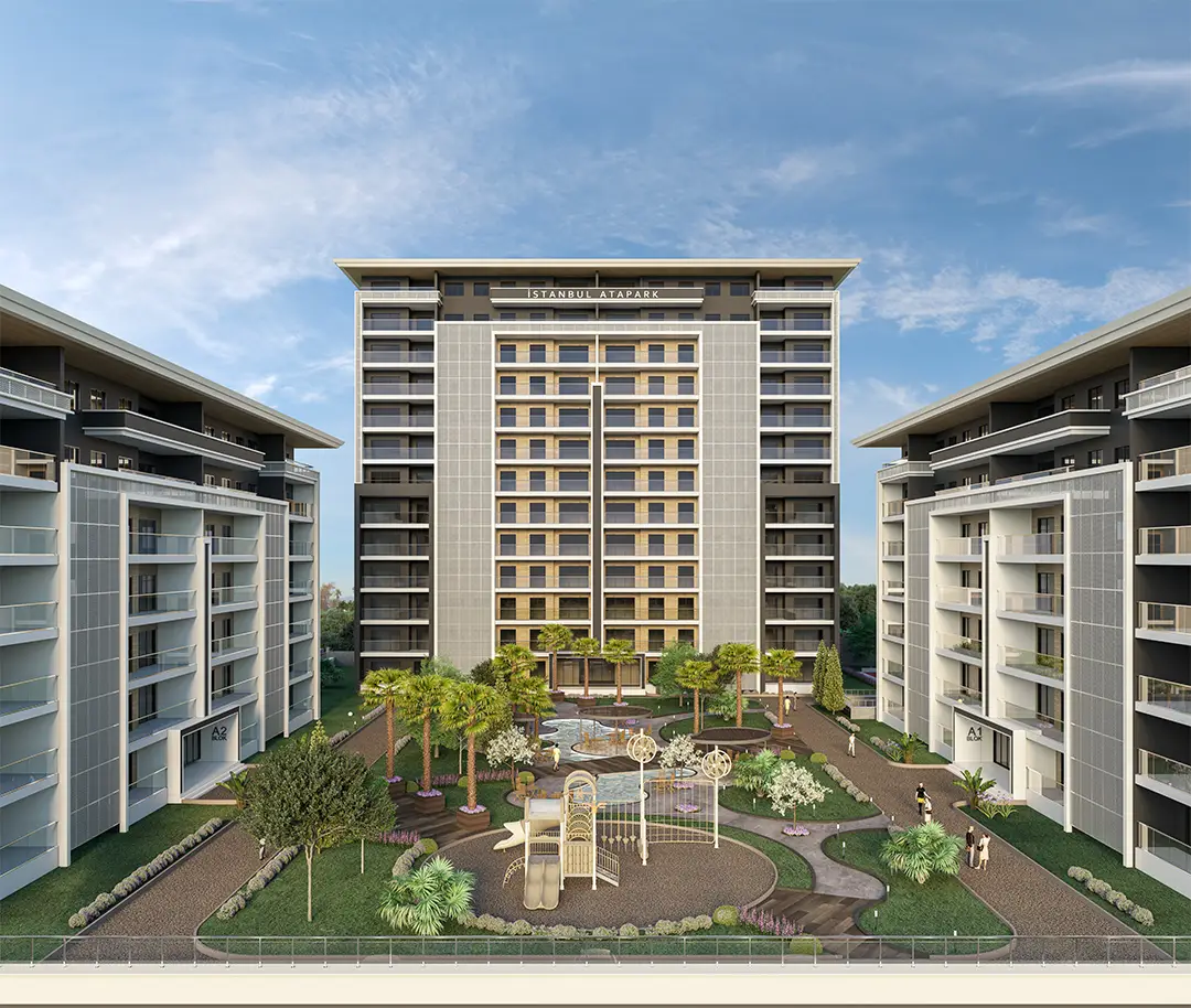 Secure family compound in middle class Atakent