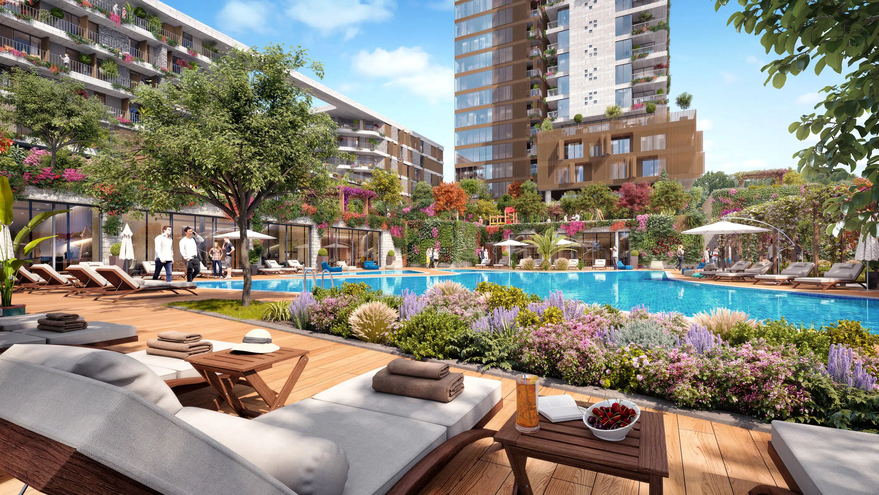 huge residential compound in Umraniye exteriors (10)