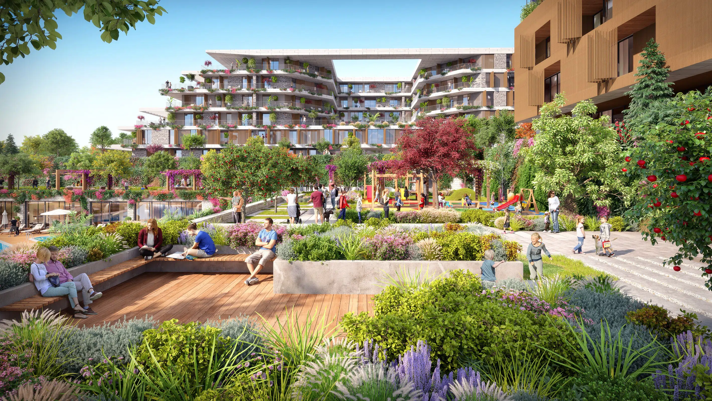 huge residential compound in Umraniye exteriors (12)