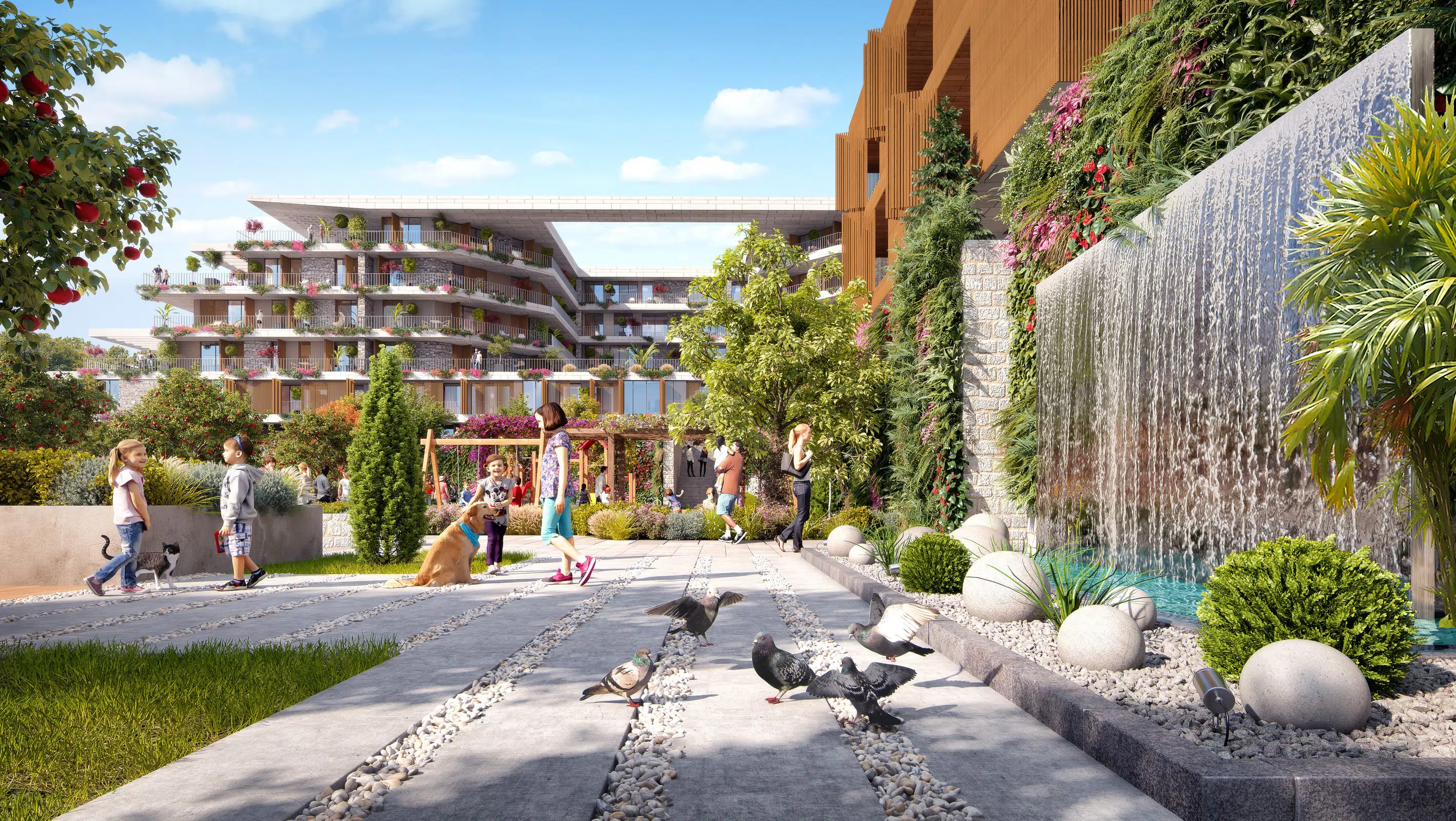 huge residential compound in Umraniye exteriors (13)