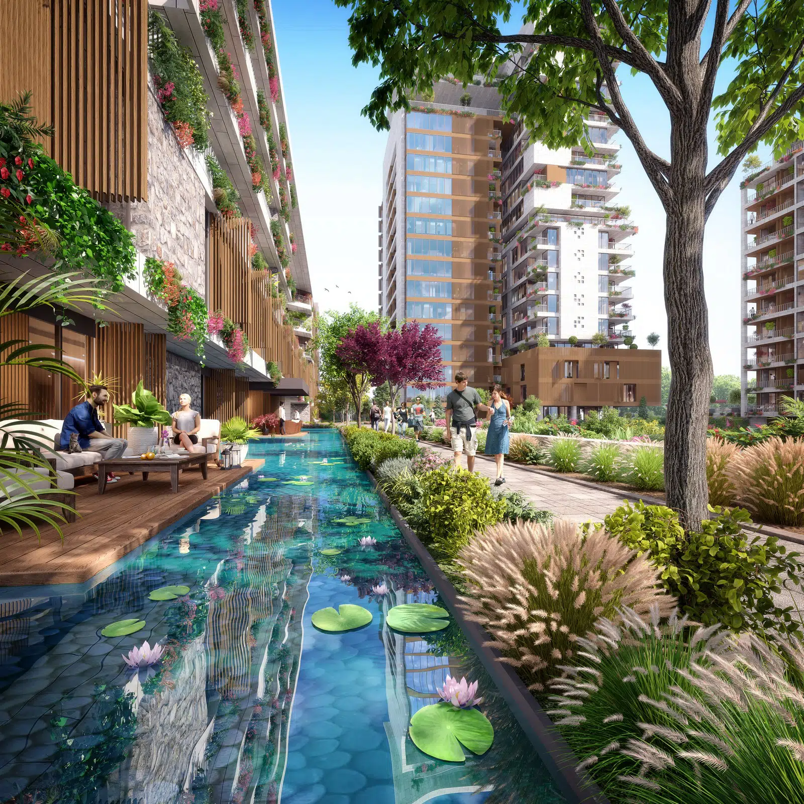 huge residential compound in Umraniye exteriors (14)