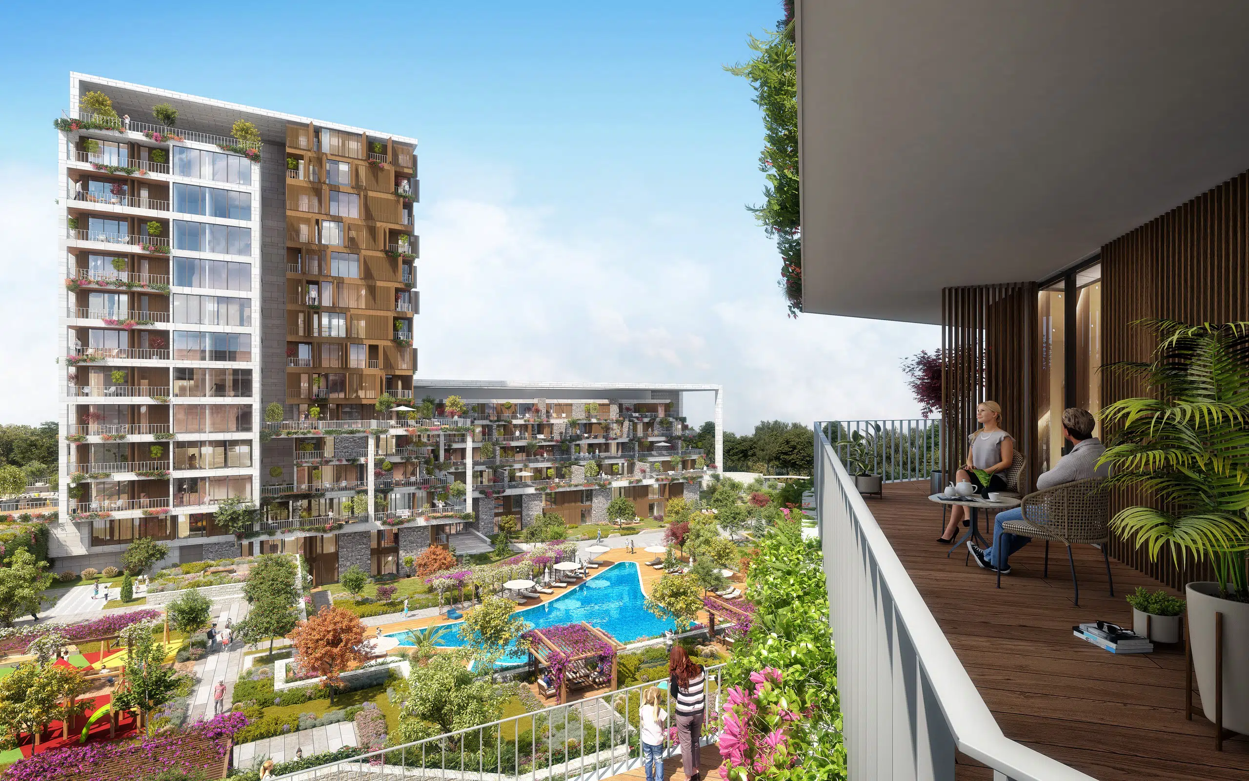 huge residential compound in Umraniye exteriors (16)