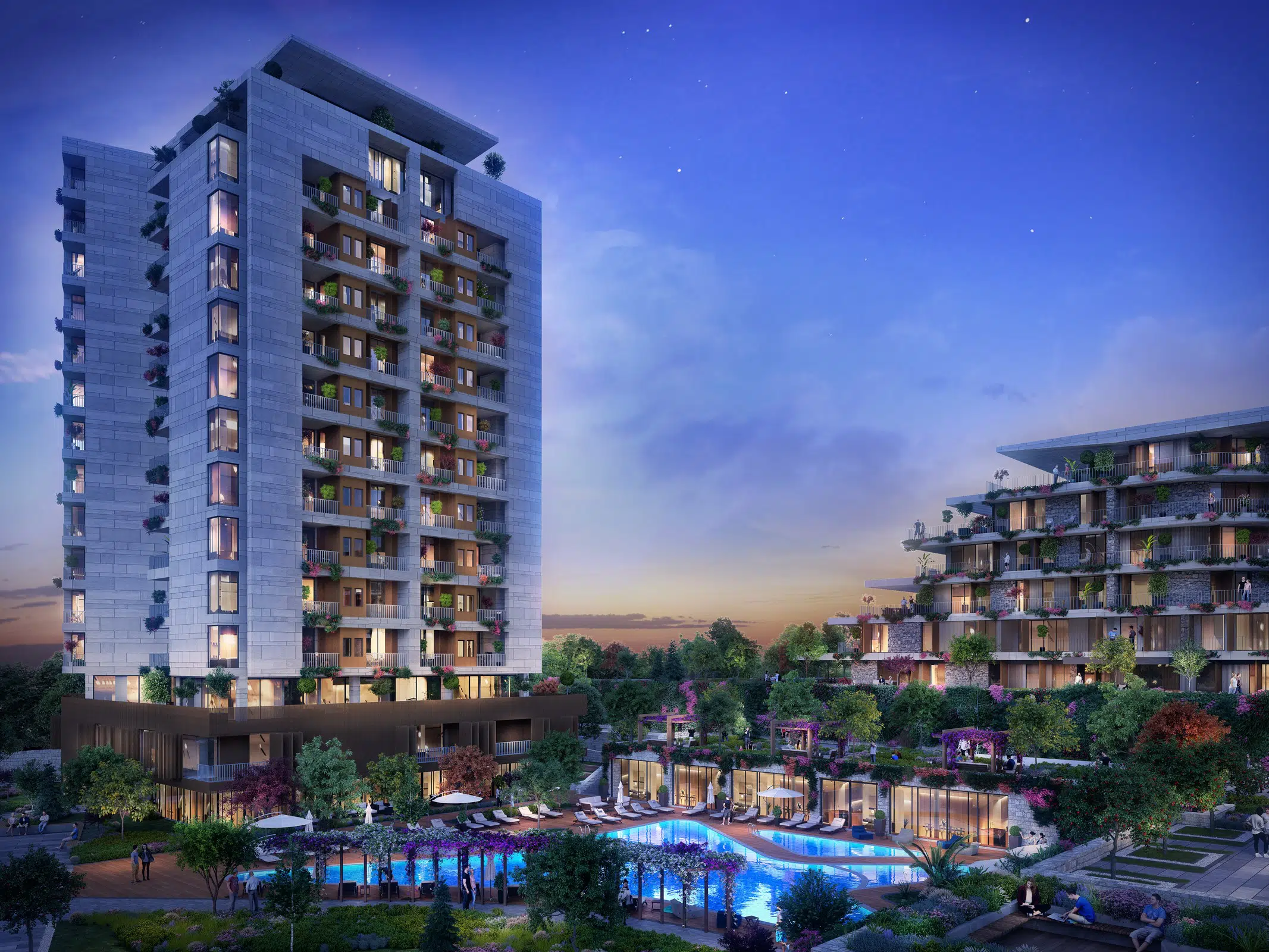 huge residential compound in Umraniye exteriors (9)