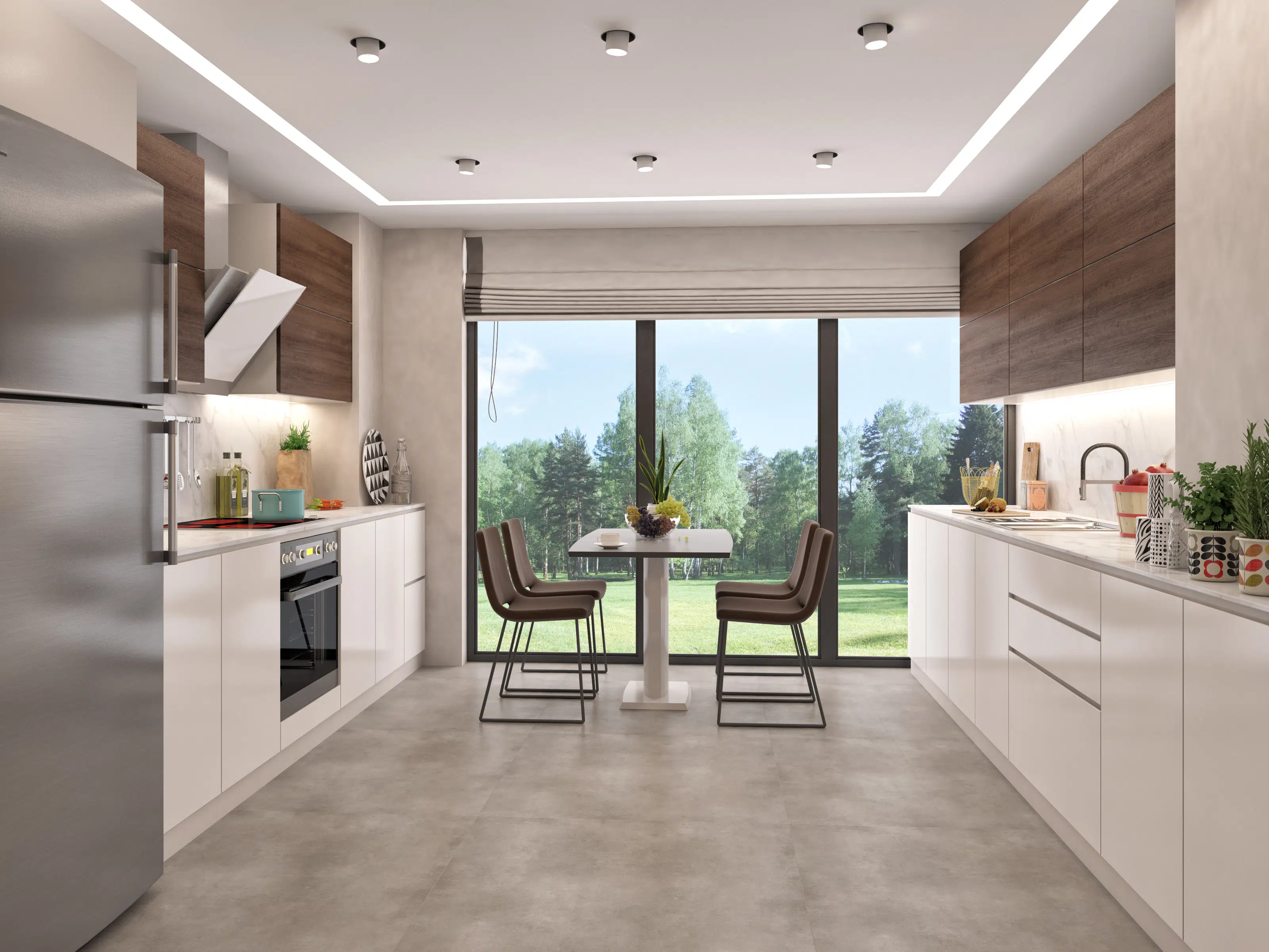 huge residential compound in Umraniye interiors (10)