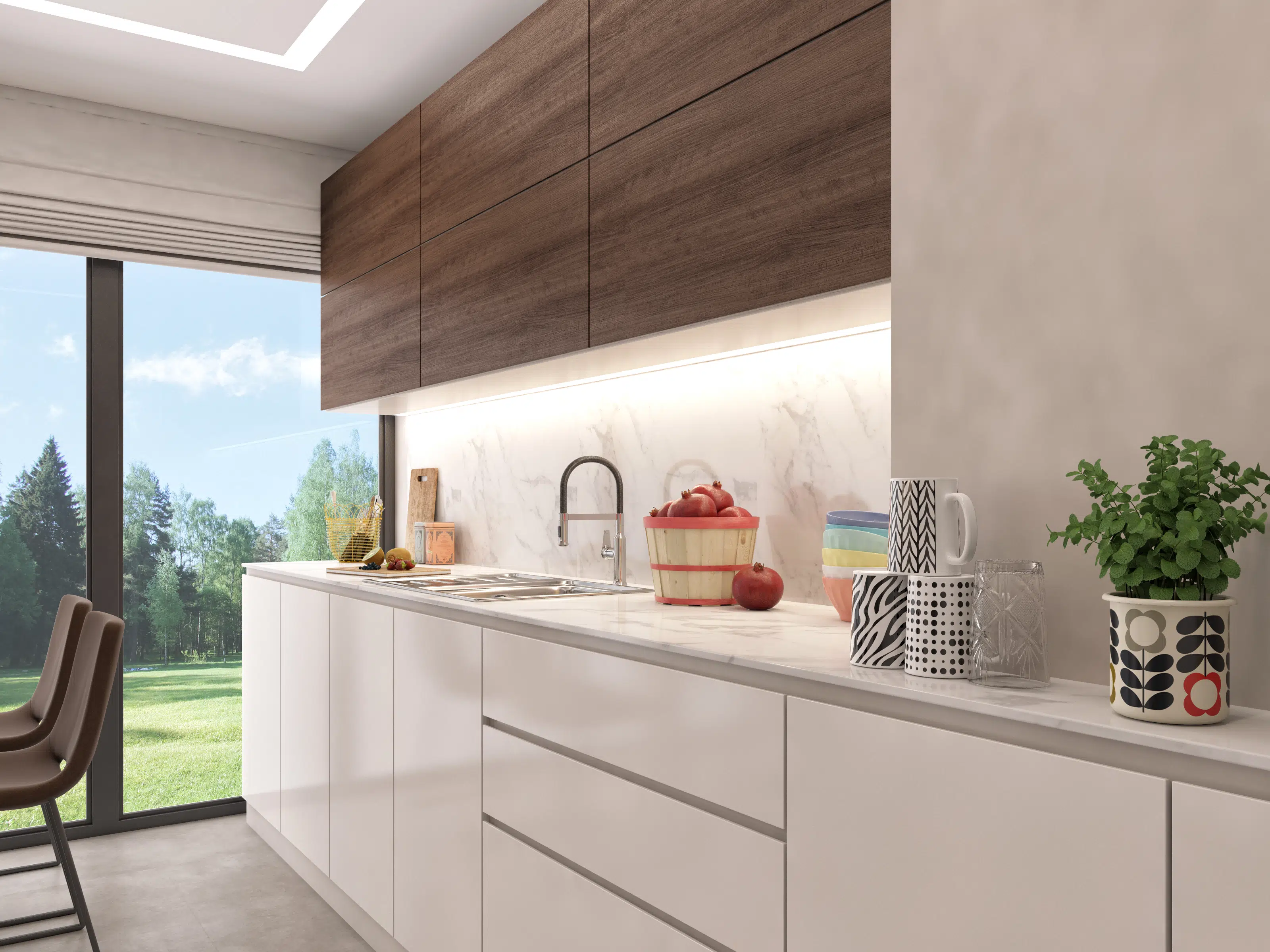 huge residential compound in Umraniye interiors (12)