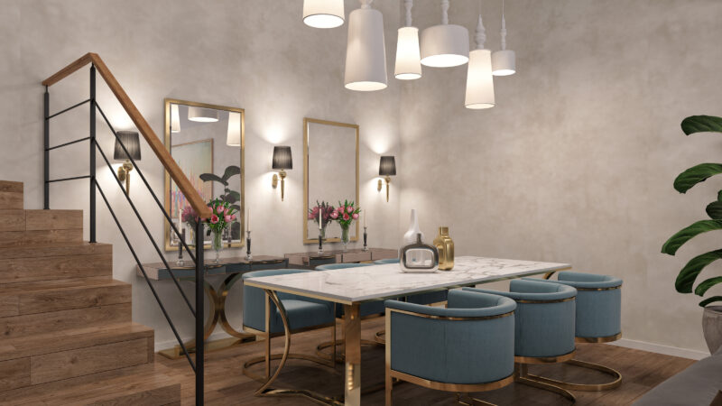 Large apartments in the forests of Istanbul