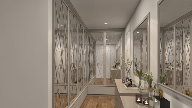 Large apartments in the forests of Istanbul