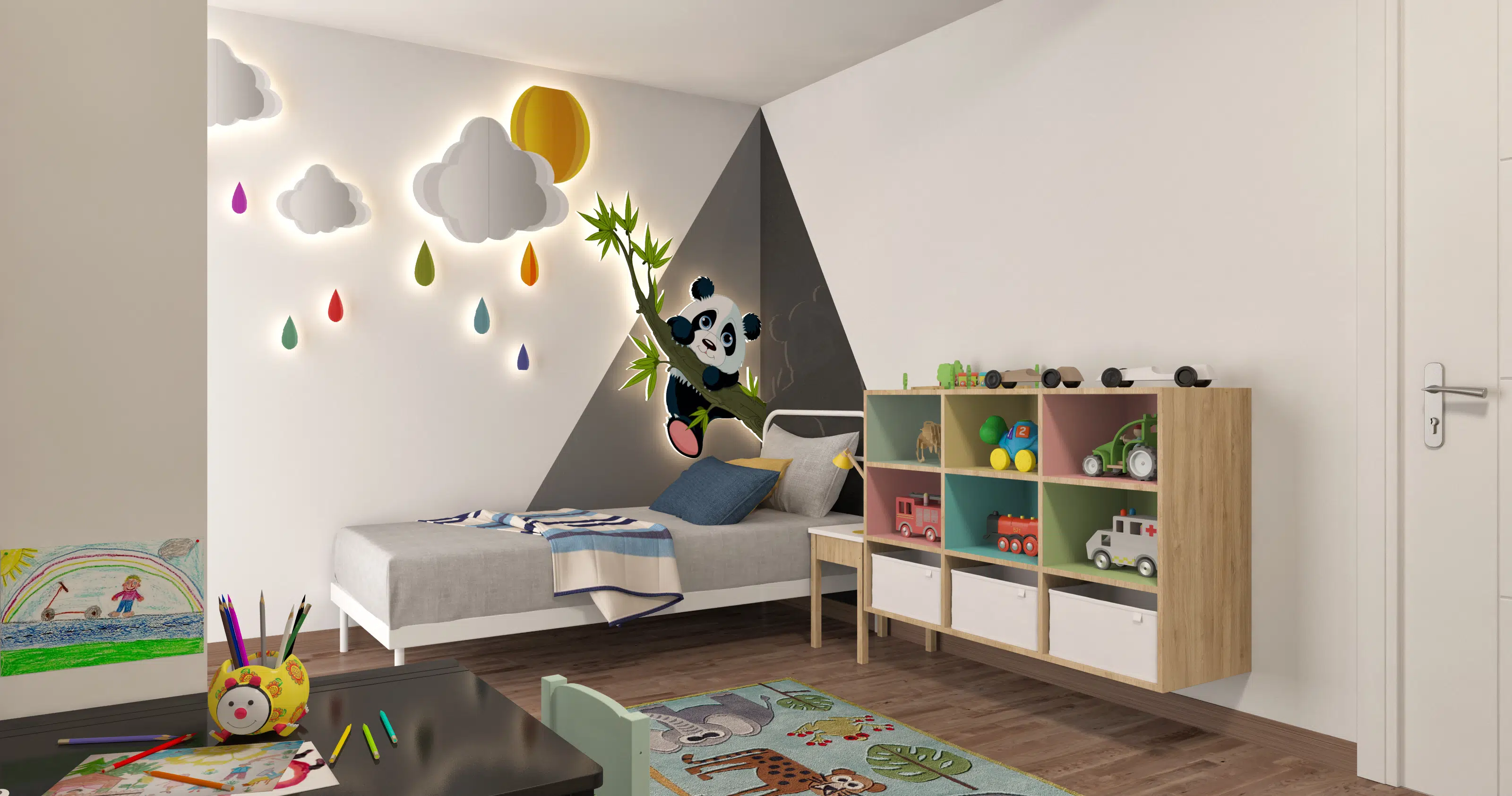 huge residential compound in Umraniye interiors (5)