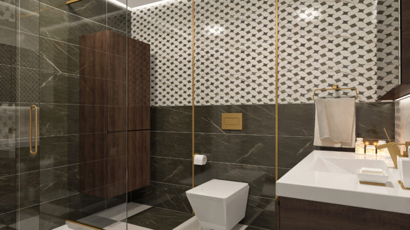 Large apartments in the forests of Istanbul