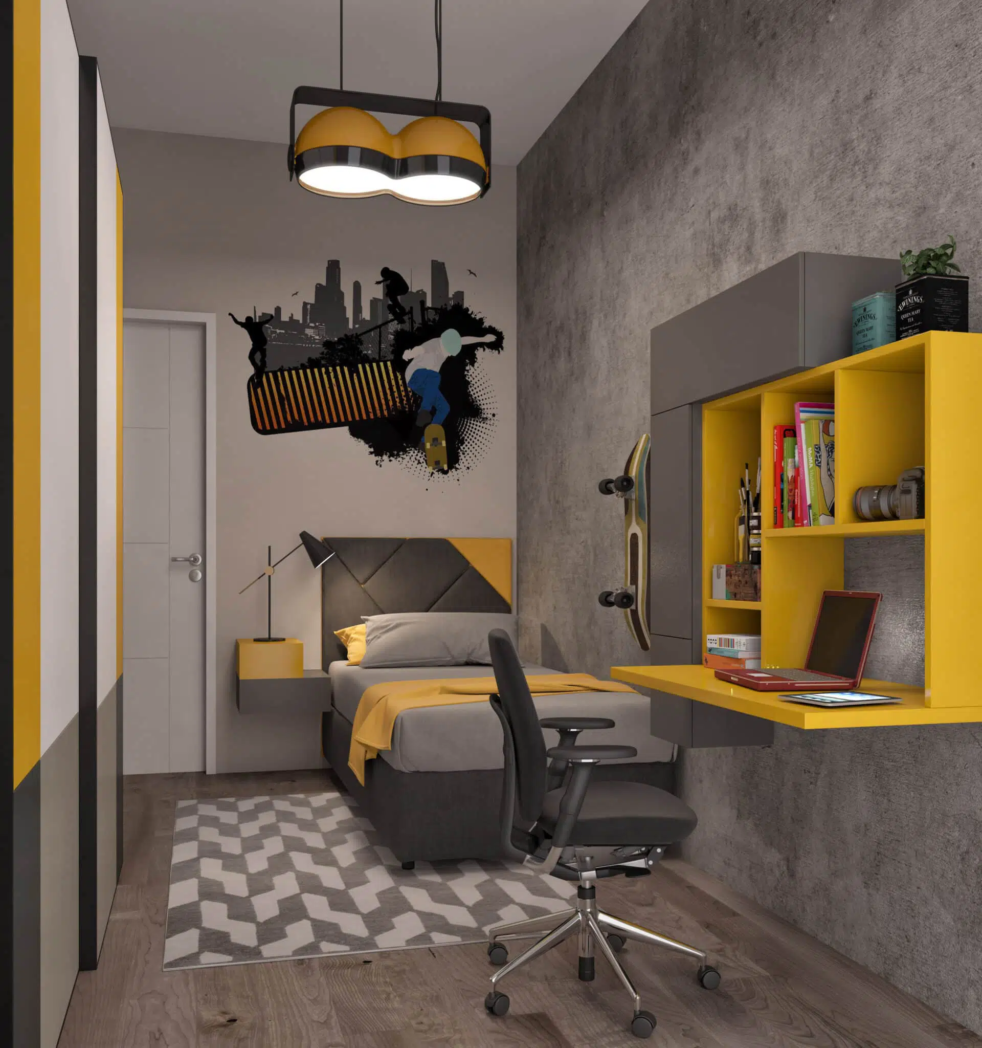 huge residential compound in Umraniye interiors (8)