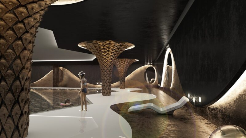 Kadikoy's premier apartment complex with sea and city views interiors