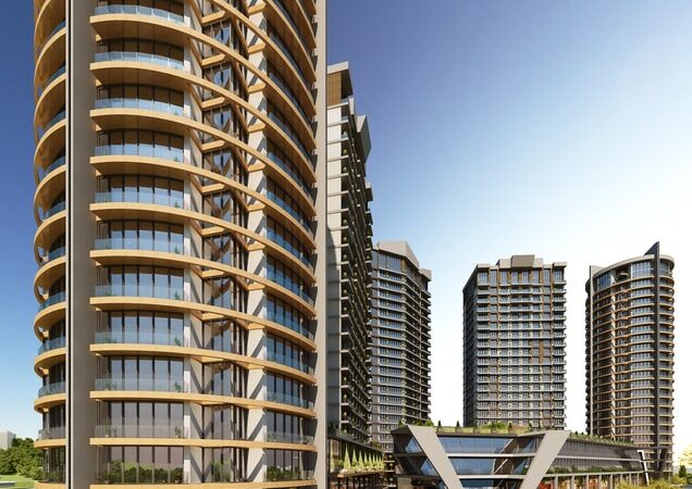 Kadikoy's premier apartment complex with sea and city views exteriors