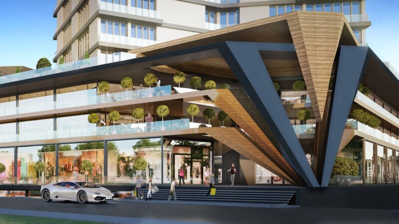 Kadikoy's premier apartment complex with sea and city views exteriors