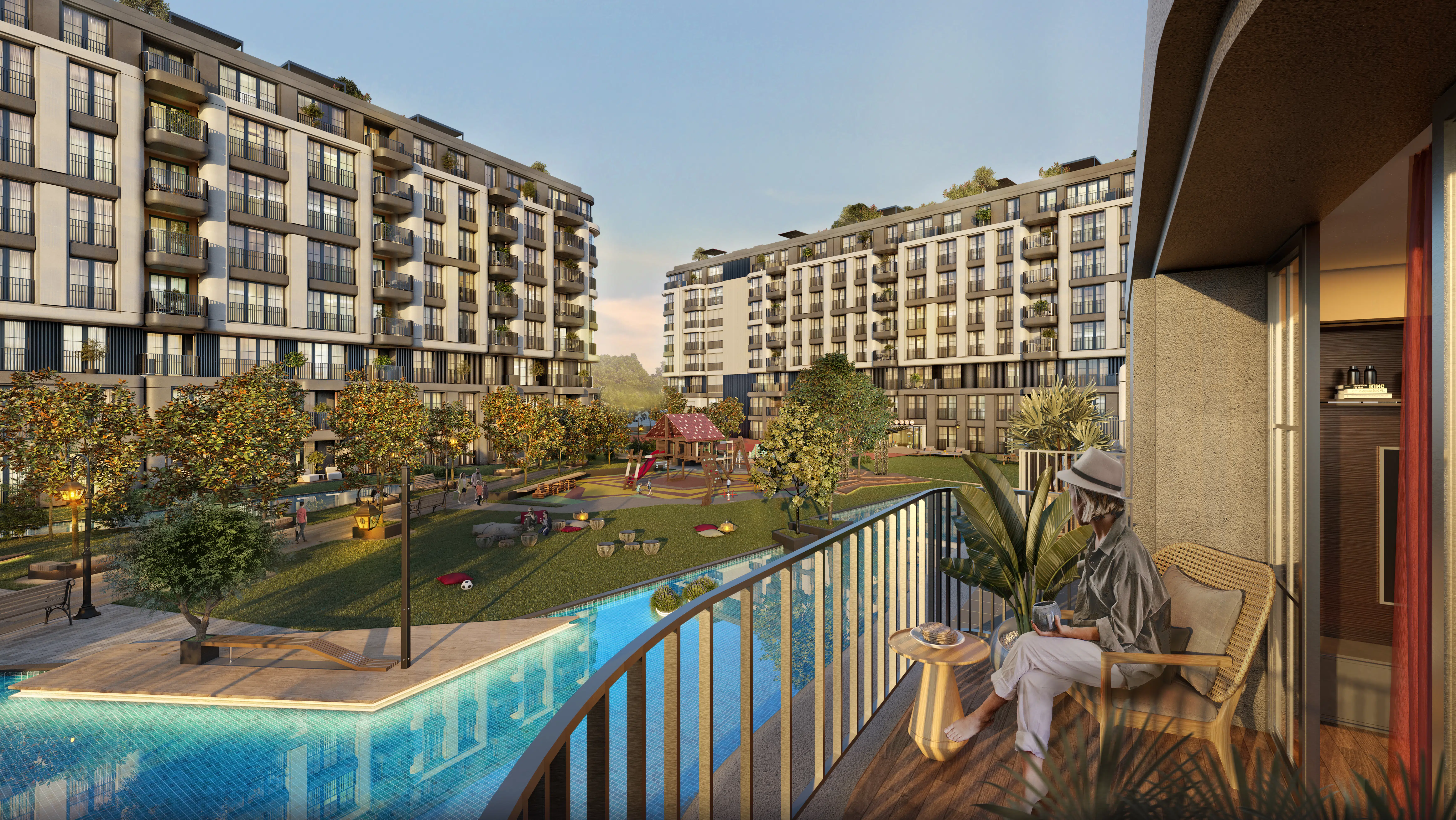 Landmark residence in middle class Atakent