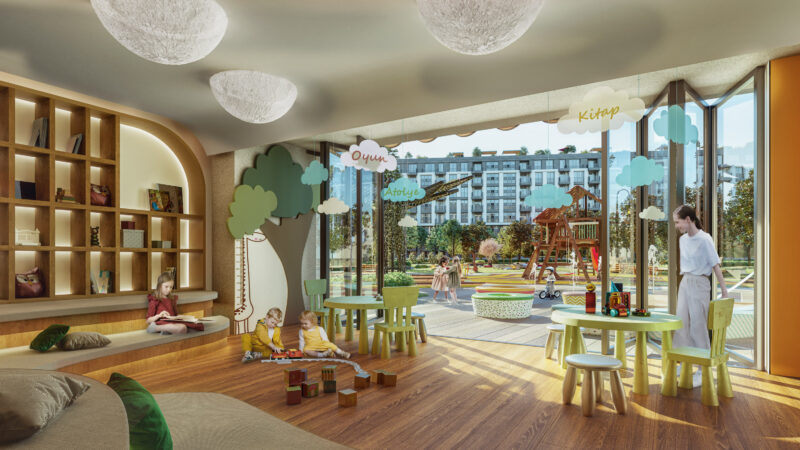 Landmark residence in middle class Atakent