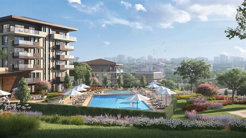 Mega project compound in Istanbul's most sought after district