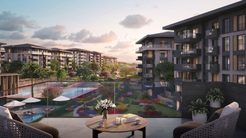 Mega project compound in Istanbul's most sought after district