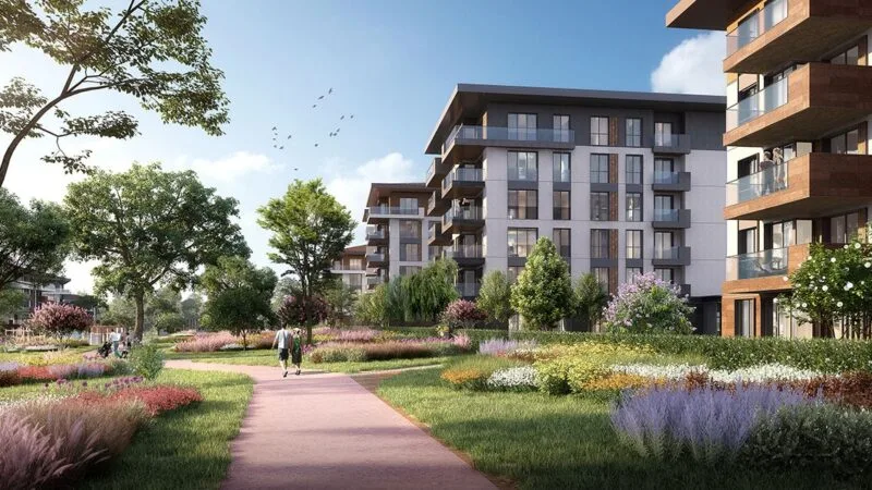 Mega project compound in Istanbul's most sought after district