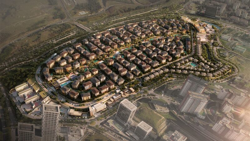 Mega project compound in Istanbul's most sought after district