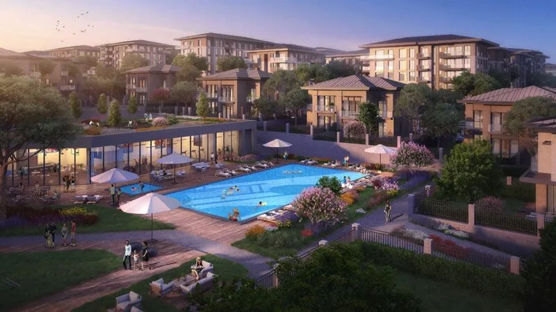Mega project compound in Istanbul's most sought after district